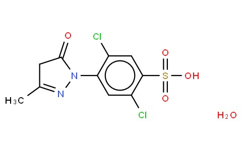 Dichlorosulfophenyl-3-methylpyrazolone