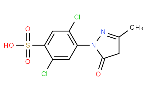 1-(2', 5'-dichloro-4'-sulfophenyl) -3-methyl-5-pyrazolone
