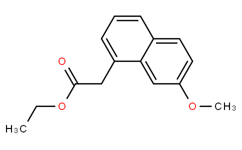 7-Methoxy-1-naphthaleneacetic acid ethyl ester