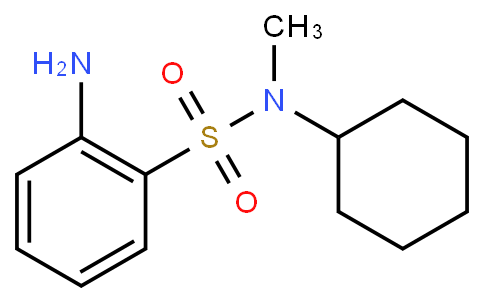 70693-59-3 | 2-Amino-N-cyclohexyl-N-methylbenzenesulfonamide 