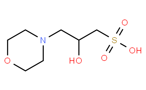 3-(N-morpholinyl)-2-hydroxypropyl sulfonic acid