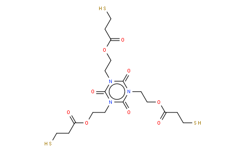 3-巯基丙酸-[2,4,6-三氧代-1,3,5-三嗪-1,3,5(2H,4H,6H)-次基]三-2,1-乙二醇酯