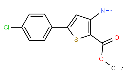 Methyl 3-amino-5-(4-chlorophenyl)thiophene-2-carboxylate