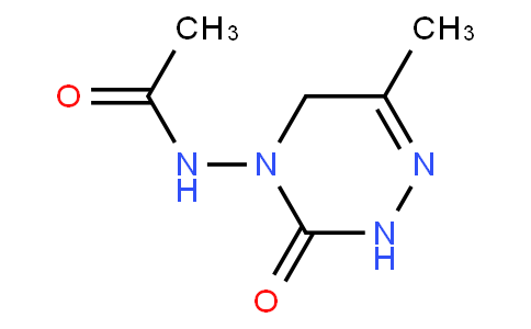 4-Acetylamino-6-methyl-3-oxo-2,3,4,5-tetrahydro-1,2,4-triazine