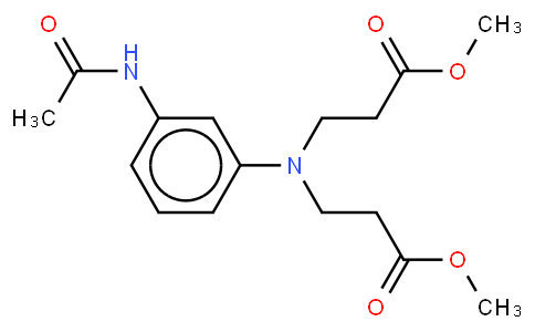 3-[N,N-Bis(methoxycarbonylethyl)]amino-acetanilide