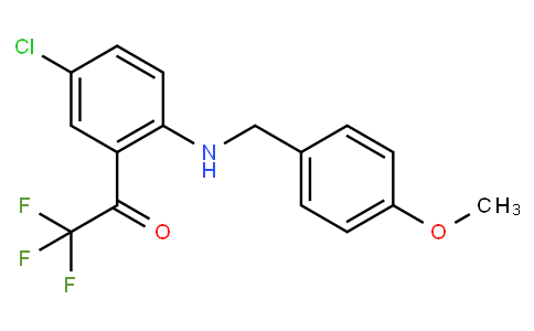 4-Chloro-N-(4-methoxybenzyl)-2-(trifluoroacetyl)aniline