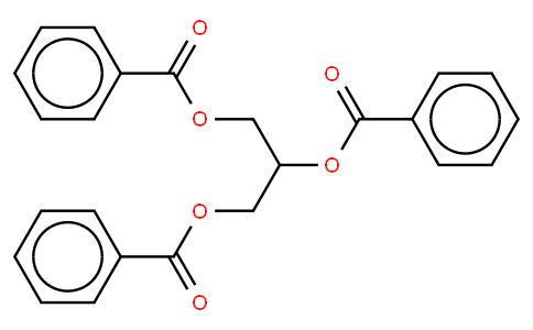 Glycerol tribenzoate; 1,2,3-Propanetriol, 1,2,3-tribenzoate; 1,2,3-Propanetriol, tribenzoate; Tribenzoin; propane-1,2,3-triyl tribenzoate.