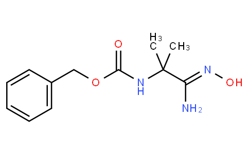 Benzyl [2-amino-2-(hydroxyimino)-1,1-dimethylethyl]carbamate