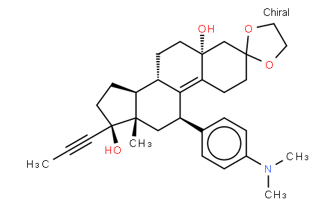 3-Ethylene dioxy-17-oxo-13β-methyl estra-5(10)9(11)-diene