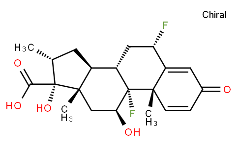 (6α,11β,16α,17a)-6,9-Difluoro-11,17-dihydroxy-16-methyl-3-oxoandrosta-1,4-diene-17-carboxylic acid
