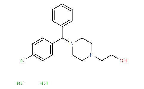 4-[(4-CHLOROPHENYL)PHENYLMETHYL]-1-PIPERAZINEETHANOL DIHYDROCHLORIDE