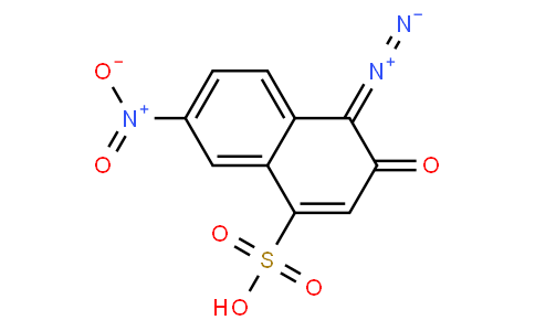 4-Diazo-3,4-dihydro-7-nitro-3-oxo-1-naphthalenesulfonic acid