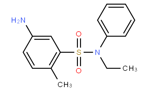 5-Amino-N-ethyl-2-methyl-N-phenylbenzenesulphonamide