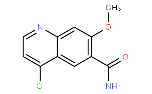 4-chloro-7-Methoxyquinoline-6-carboxaMide