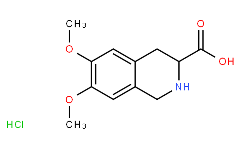 6,7-DiMethoxy-1,2,3,4-tetrahydroisoquinoline-3-carboxylic acid HCL