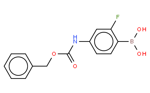 4-(苄氧羰基氨基)-2-氟苯硼酸