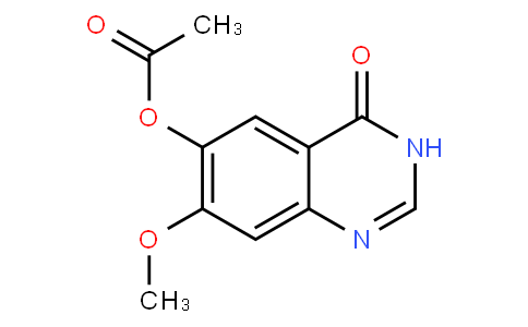 3,4-dihydro-7-Methoxy-4-oxoquinazolin-6-yl acetate