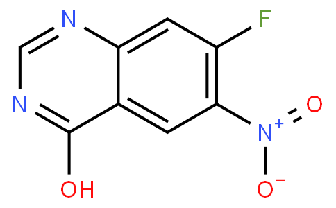 7-Fluoro-6-nitro-4-hydroxyquinazoline