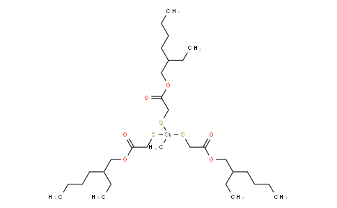 2-Ethylhexyl 10-ethyl-4-[[2-[(2-ethylhexyl)oxy]-2-oxoethyl]thio]-4-methyl-7-oxo-8-oxa-3,5-dithia-4-stannatetradecanoate