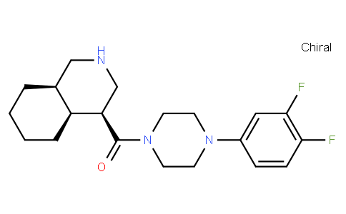 ((4S,4aS,8aR)-decahydroisoquinolin-4-yl)(4-(3,4-difluorophenyl)piperazin-1-yl)methanone