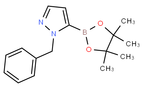 1-benzyl-5-(4,4,5,5-tetramethyl-1,3,2-dioxaborolan-2-yl)-1H-pyrazole
