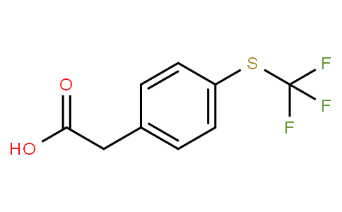 p-Trifluoromethylthiophenylacetic acid