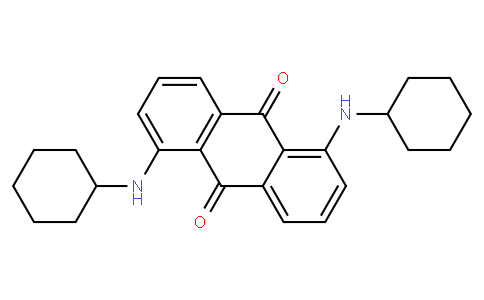 1,5-Dicyclohexylaminoanthraquinone