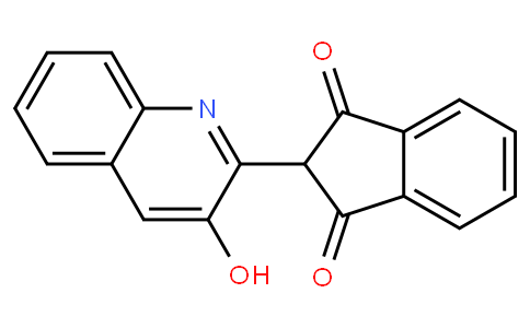 2-(3-Hydroxy-2-quinolyl)-1,3-indandione