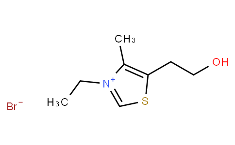 3-Ethyl-5-(2-hydroxyethyl)-4-methylthiazolium bromide