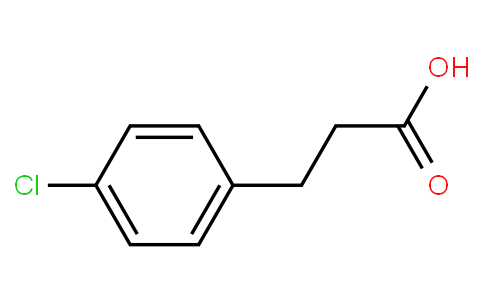 Para chloro benzenepropanoic acid