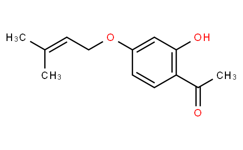 2'-Hydroxy-4'-(3-methyl-2-butenyloxy)acetophenone