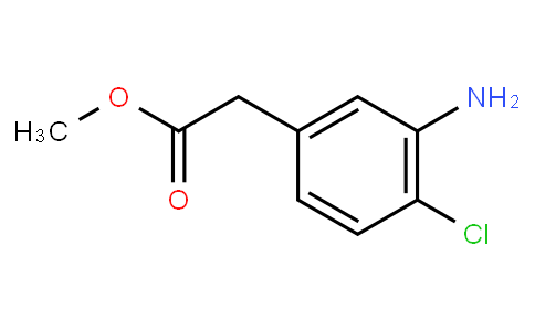 3-AMINO-4-CHLOROPHENYLACETIC ACID METHYL ESTER