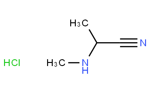 2-(Methylamino)propanenitrile hydrochloride