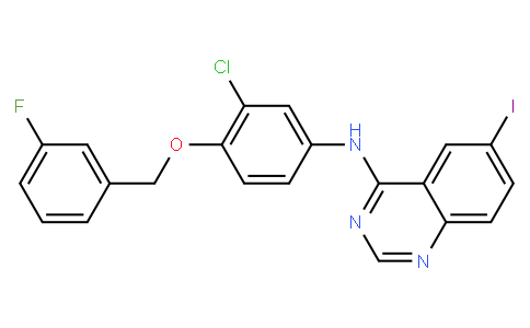 N-[3-Chloro-4-(3-fluorobenzyloxy)phenyl]-6-iodoquinazolin-4-aMine