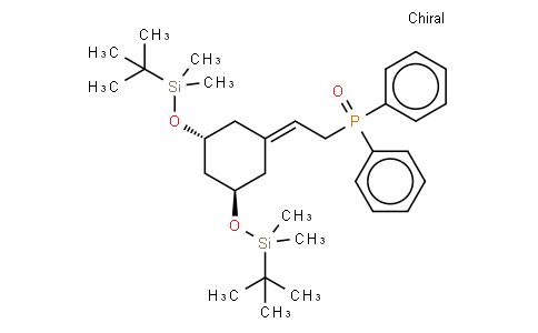 (1R,3R)-1,3-bis((tert-butyldiMethyl)silany-loxy)-5-[2-(diphenylphosphinoyl)-ethylidene]cyclohexane