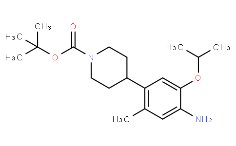 4-(4-AMino-5-isopropoxy-2-Methyl-phenyl)-piperidine-1-carboxylic acid tert-butyl ester