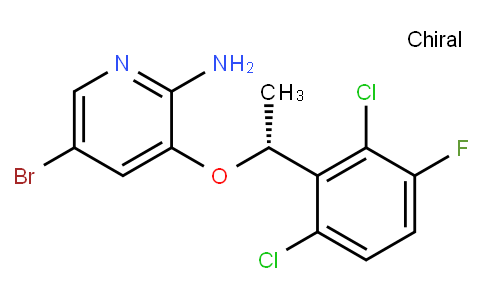 5-bromo-3-[(1R)-1-(2,6-dichloro-3-fluorophenyl)ethoxy]pyridin-2-amine