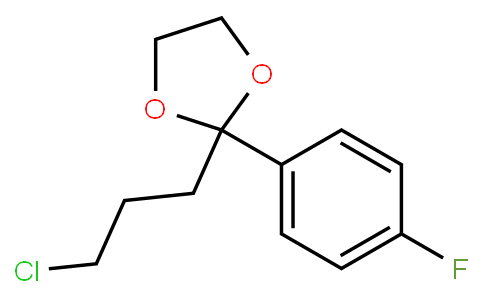 2-(3-Chloropropyl)-2-(4-fluorophenyl)-1,3-dioxolane