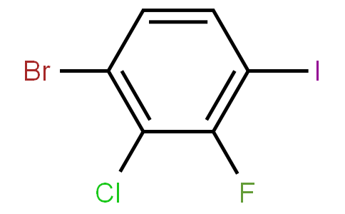 1-bromo-2-chloro-3-fluoro-4-iodobenzene