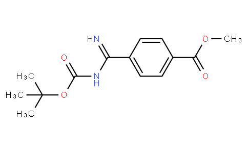 Methyl 4-(N-(tert-butoxycarbonyl)carbaMiMidoyl)benzoate