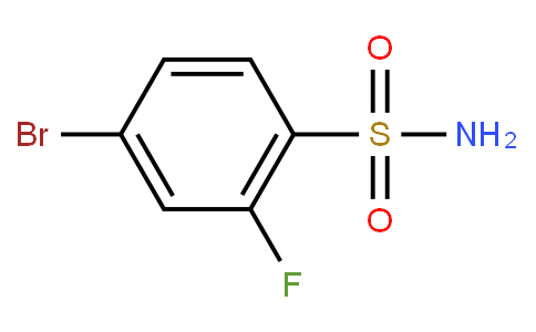     4-Bromo-2-fluorobenzenesulfonamide