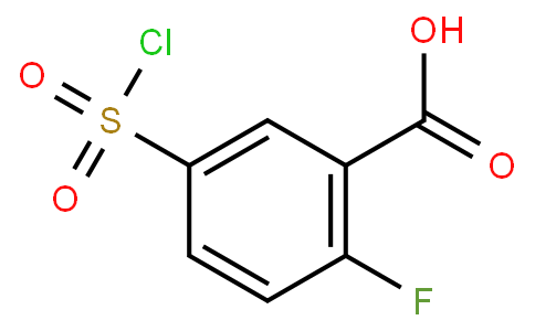     5-(Chlorosulfonyl)-2-fluorobenzoic acid