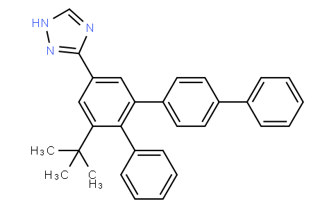 3-(4-Biphenylyl)-4-phenyl-5-tert-butylphenyl-1,2,4-triazole