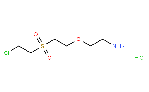 2-[2-(2-Chloroethl)sulfonyl]ethoxyethanamine hydrochloride