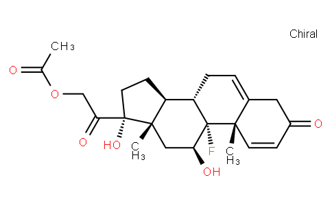 9-Fluoro-11,17,21-trihydroxypregna-1,4-diene-3,20-dione 21-acetate