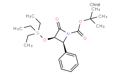 (3R,4S)-tert-Butyl 2-oxo-4-phenyl-3-(triethylsilyloxy)azetidine-1-carboxylate