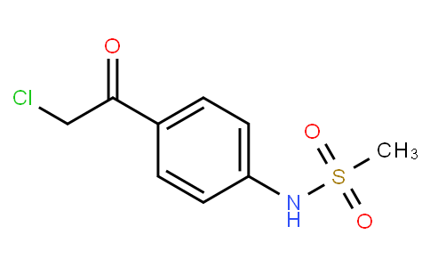 N-[4-(2-CHLOROACETYL)PHENYL]METHANESULFONAMIDE