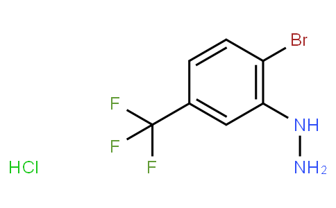 2-Bromo-5-trifluoromethylphenylhydrazine hydrochloride