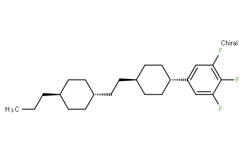 1,2,3-Trifluoro-5-[trans-4-[2-(trans-4-propylcyclohexyl)ethyl]cyclohexyl]benzene