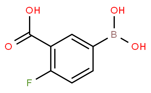 3-Carboxy-4-fluorophenylboronic acid